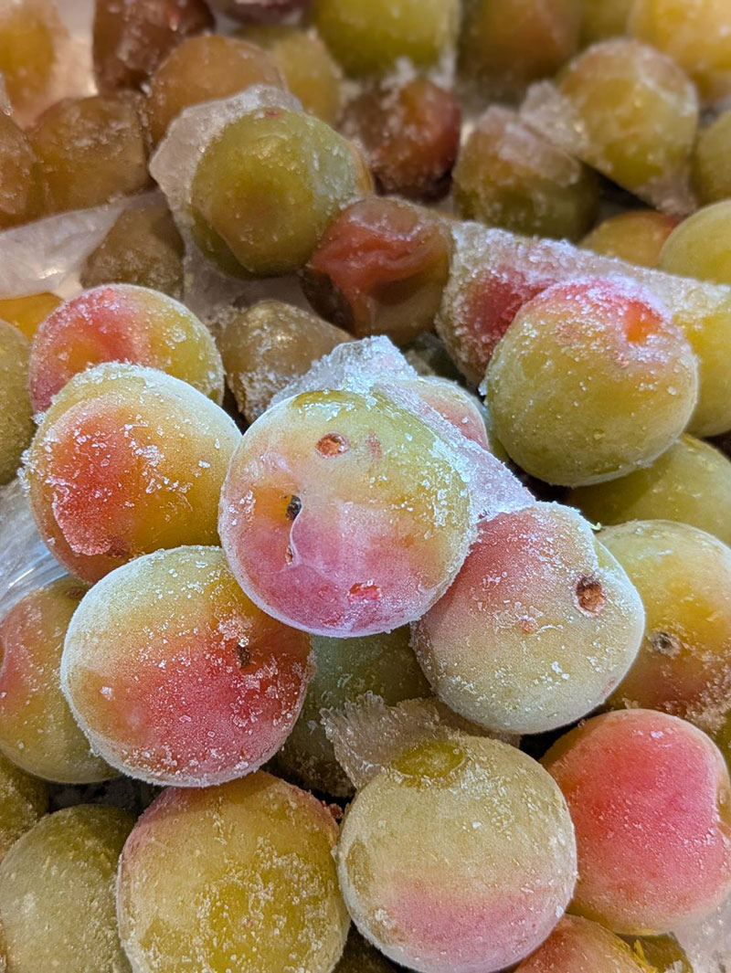 2025年(令和7年)の冷凍梅について 紅南高梅