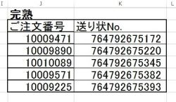 出荷一覧表180615-2完熟梅