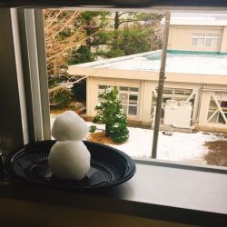 大雪　雪だるまのひとりごと