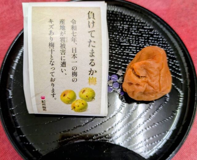 「負けてたまるか梅　個包装できました！！」（令和８年１月３０日）