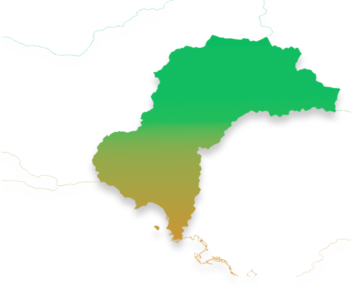 和歌山県みなべ町の地図