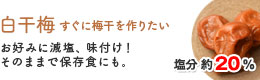 梅干し用梅「白干梅」